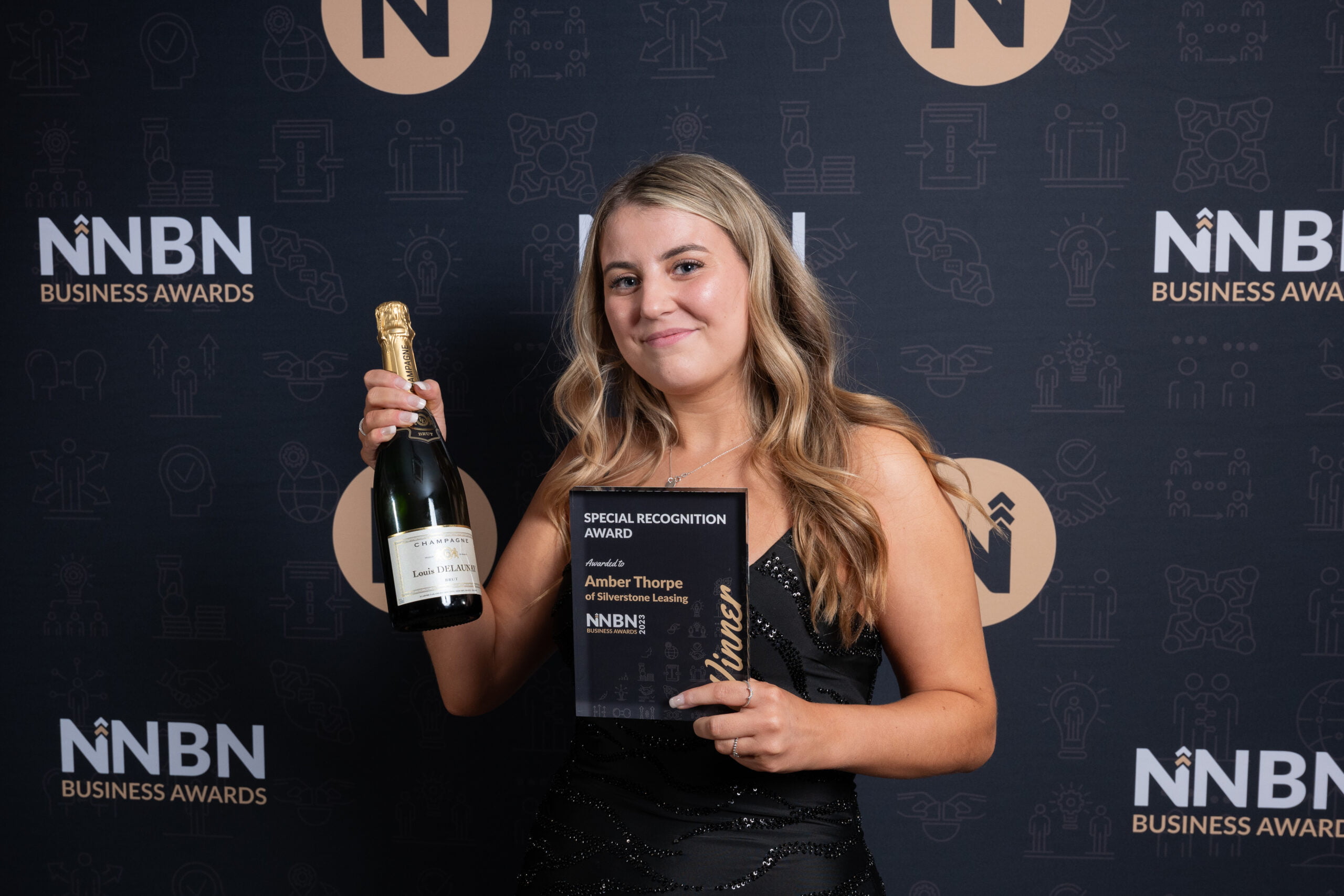 Amber Thorpe with her Special Recognition Award. Pic by Nick Freeman Photography
